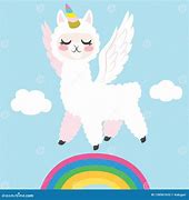 Image result for Rainbow Unicorn Llama