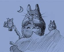 Image result for Totoro Sketches