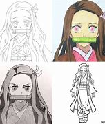 Image result for Easy Too Draw Nezuko