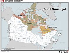 Image result for Inuit Homeland Map