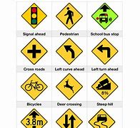 Image result for Download Road Sign Image of Go Left