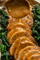 Image result for pork roast with gravy