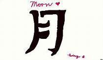 Image result for Moon Chinese Character