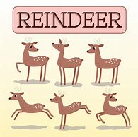 Image result for Fun Reindeer Vectors