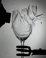 Image result for Collision Breaking Wine Glass