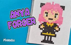 Image result for Anime Pixel Art Ania