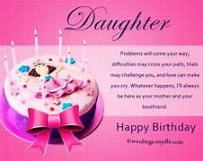 Image result for Sample Birthday Wishes for Daughter