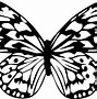 Image result for Flower Clip Art Black and White Butterfly