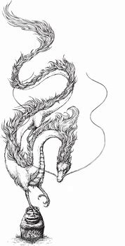 Image result for Spirited Away Dragon Drawing