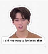 Image result for Lee Know Meme