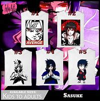 Image result for Sasuke Shirt Chibi