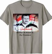 Image result for Bashar al-Assad T-Shirt