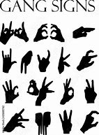 Image result for Gang Sign List