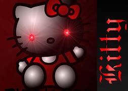 Image result for Dark Hello Kitty