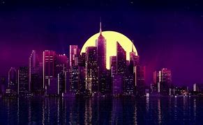 Image result for Retro Synth Moon