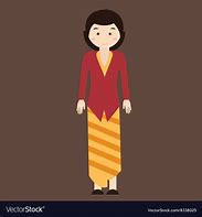 Image result for Kebaya Cartoon