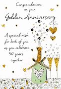 Image result for 50th Wedding Anniversary Card Sayings