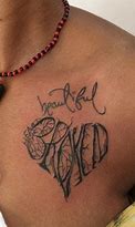 Image result for Broken Heart Tattoo On Head