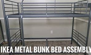 Image result for IKEA Bunk Bed Metal-Frame