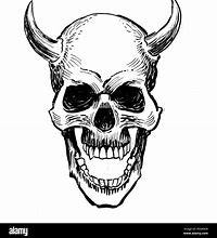 Image result for Evil Skull Art