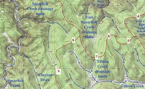 Image result for Valley Topographic Map