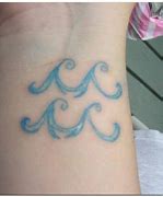 Image result for Aquarius Wave Tattoo