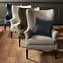 Image result for Grey Wingback Chair