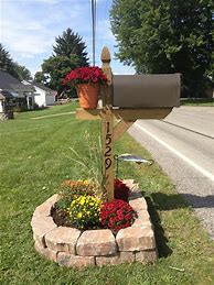 Image result for Us Mailbox and Stand