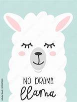 Image result for No Drama Llama