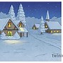 Image result for Art Deco Christmas Scene