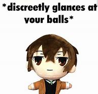 Image result for Dazai Plush Cute