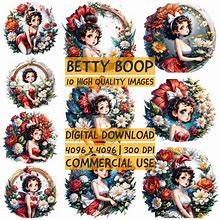 Image result for Betty Boop Flowers