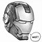 Image result for Iron Man Mask Side View