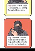 Image result for How to Make a Ninja Mask