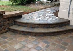 Image result for Bullnose Paver Steps