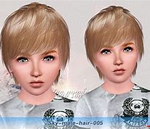 Image result for Children Hair Sims 4 CC Boy