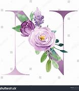 Image result for Large Letter N Violet