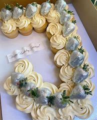 Image result for Pull Apart Cupcake Cake Letter