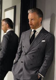 Image result for Light Grey Pinstripe Suit