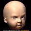 Image result for Baby Head 3D Model