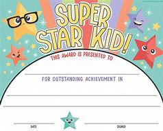 Image result for Kids Award Certificate Template Free