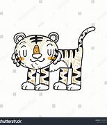 Image result for Tiger Carttoon Doodle