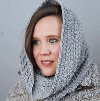 Image result for Hooded Cowl Crochet Pattern Free