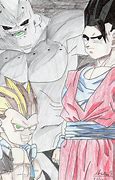 Image result for Gotenks vs Majin Buu