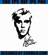 Image result for Justin Bieber SVG