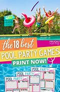 Image result for Pool Party Games