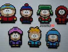 Image result for South Park Perler Beads