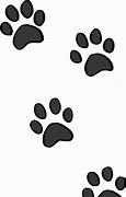 Image result for Cat Paw Print Drawing