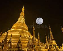 Image result for Shwedagon Pagoda Full Moon