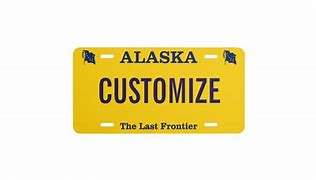 Image result for Alaska License Plate Designs